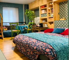 Belle chambre avec sauna dans quartier calme